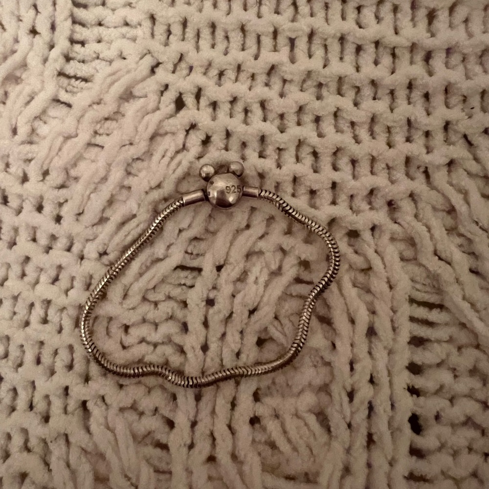 Mickey Mouse Silver Bracelet